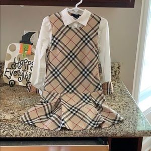 Two Piece Burberry Dress size 6